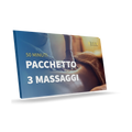 Pacchetto 3 massaggi | 50 min