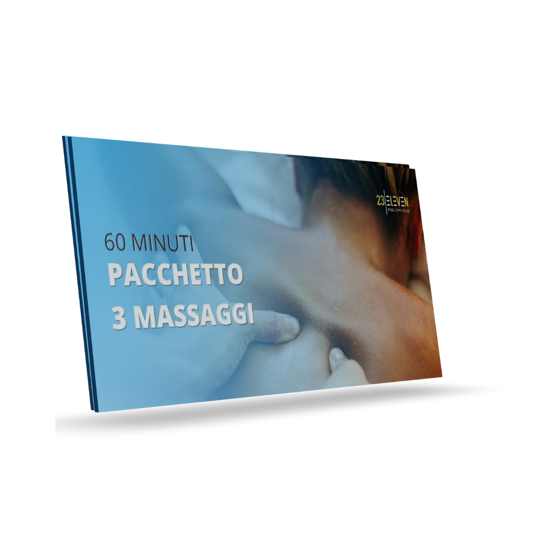 Pacchetto 3 massaggi | 60 min